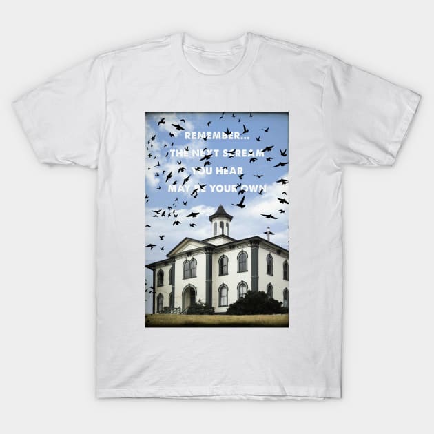 The Birds travel movie T-Shirt by 2ToastDesign